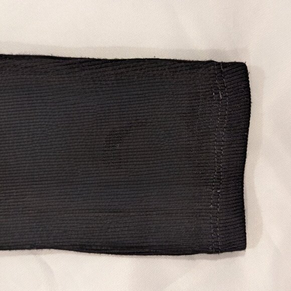 Hatch Maternity The Softest Rib Nursing Henley (Black, Altered) - Picture 13 of 15